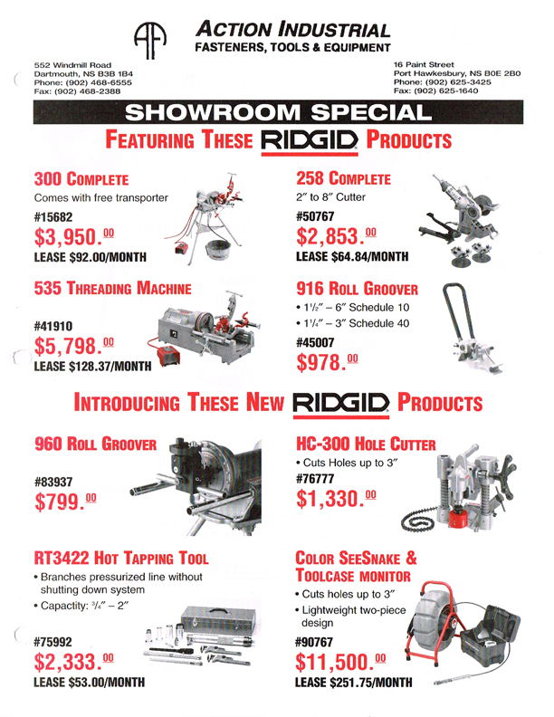 Canadian Tools Flyer